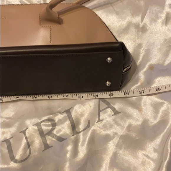 Blush and brown designer bag - Picture 7 of 8